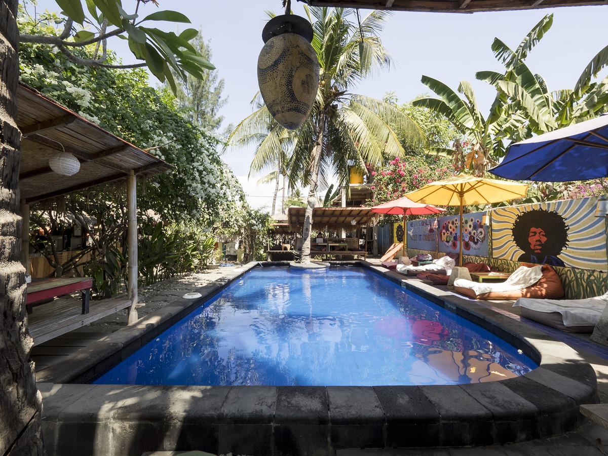 Woodstock Gili - Garden & Bungalows Gili Trawangan Exterior photo
